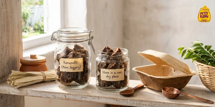 How to Store Karupatti and Keep It Fresh