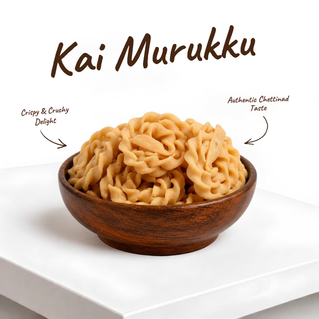Chettinad Kai Murukku-கை முறுக்கு