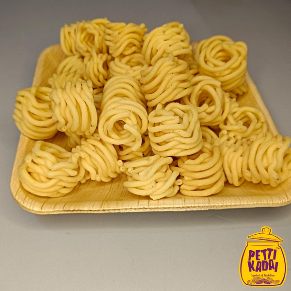 Garlic murukku-பூண்டு முறுக்கு