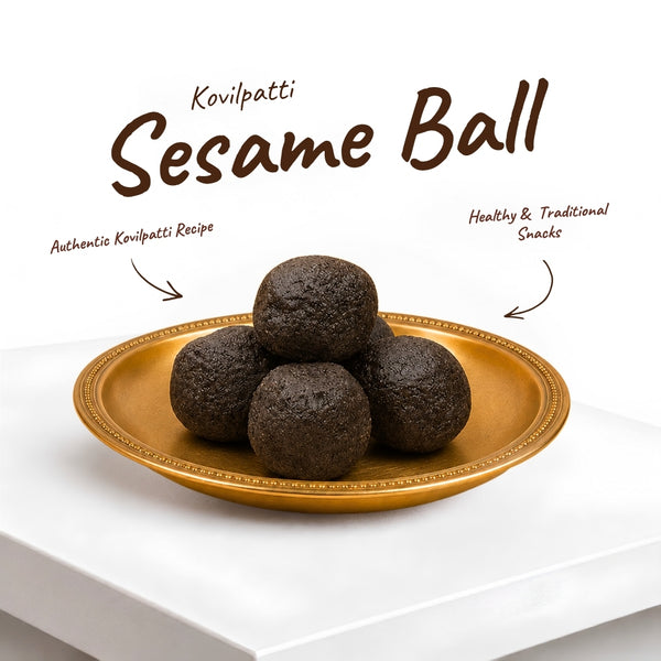 Kovilpatti Sesame Ball-கோவில்பட்டி எள்ளு உருண்டை