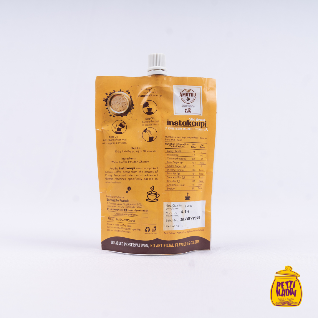Instakaapi – The Perfect Instant Coffee Mix for True Coffee Lovers