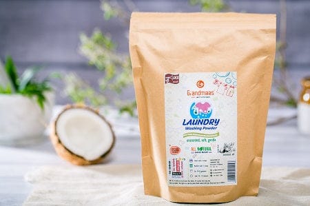 All Natural Castile soap based Laundry soap Powder -500gms