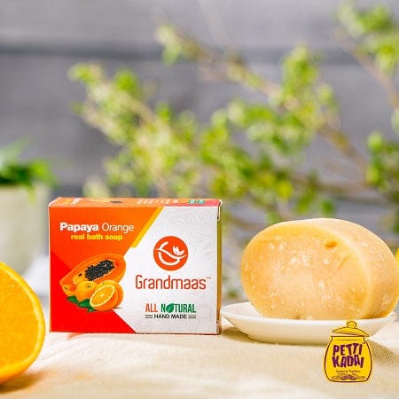 Papaya-Orange Soap -1no (100gm)